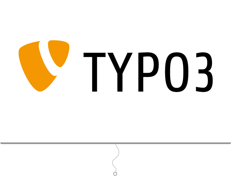 TYPO3 Schulung Illustration TYPO3 Logo